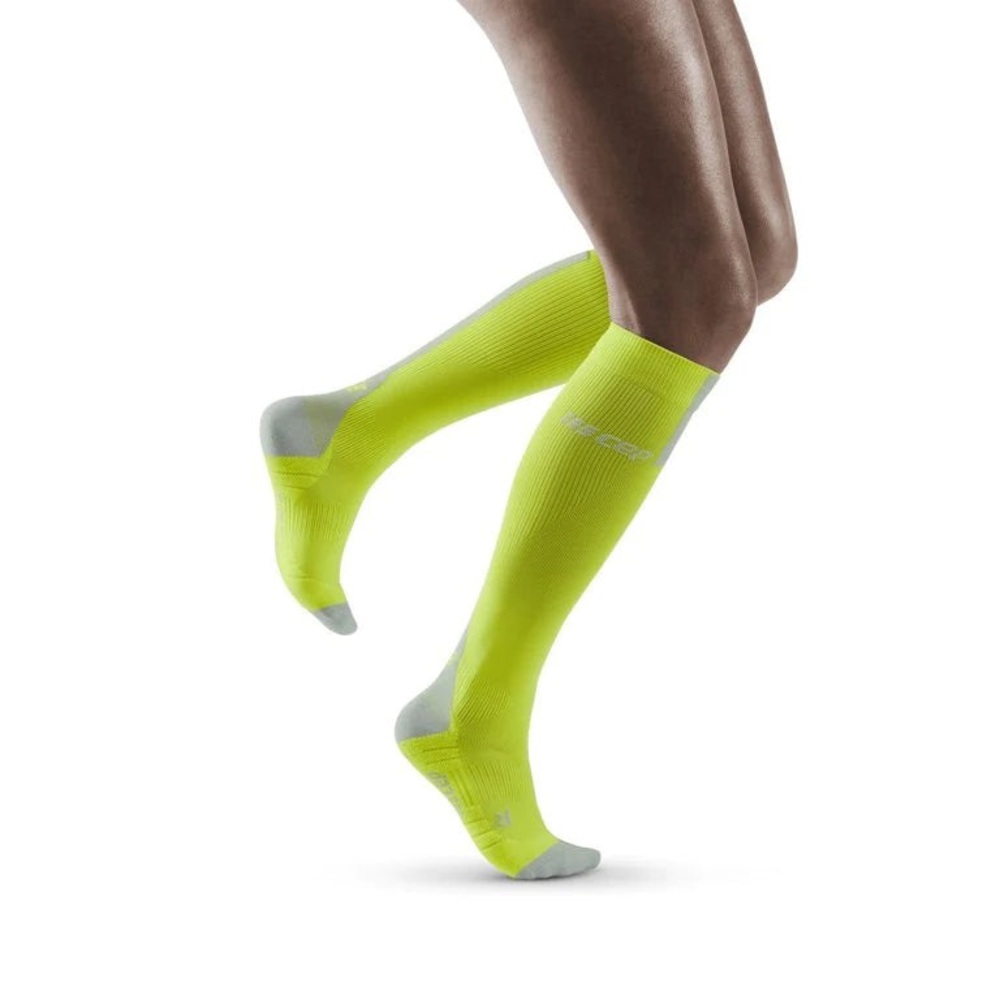 CEP Run 3.0 Full Compression Socks Women’s Size II, Lime, Made in Germany